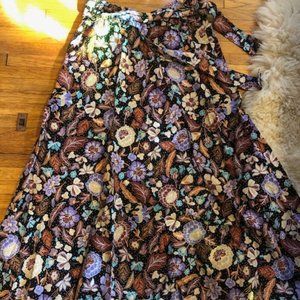 Ann Taylor Floral Maxi Skirt